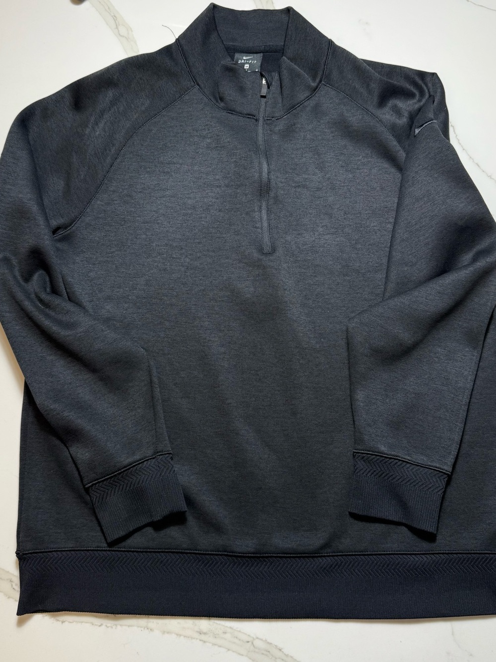 Nike Men’s Black Quarter-Zip Sweater